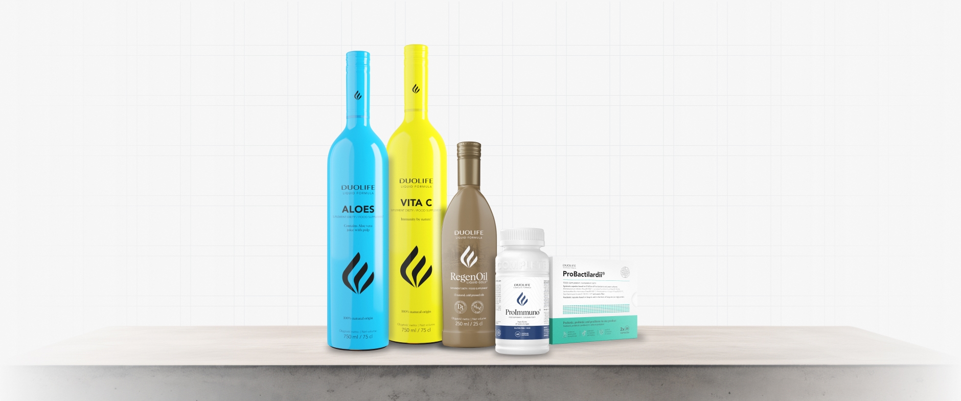 Pre-made DUOLIFE product sets – support for your body in every sphere